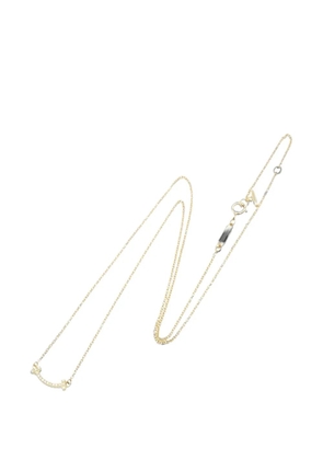Tiffany & Co Eyewear 2010s T-smile diamond necklace - Gold