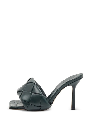 Bottega Veneta Pre-Owned Lido Intrecciato heeled sandals - Green