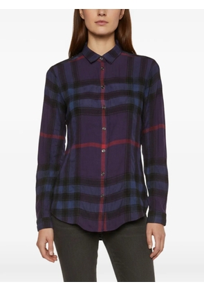 Burberry Pre-Owned buttoned shirt - Purple