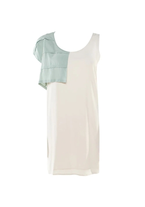 Pre-Owned Alexander Wang one-shoulder layered dress - Neutrals