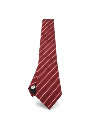 Valentino Garavani Pre-Owned diagonal striped tie - Red