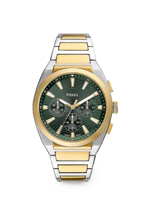 FOSSIL Everett Chronograph 44mm watch - Green