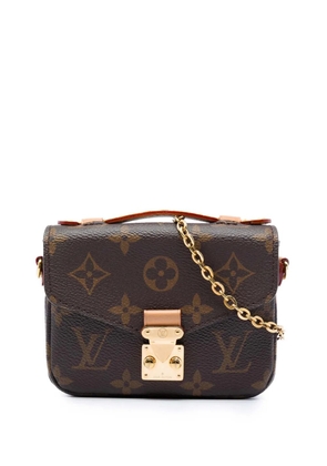 Louis Vuitton Pre-Owned 2021-2026 Monogram Micro Metis satchel - Brown
