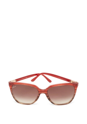 Gucci Pre-Owned square-frame sunglasses - Red