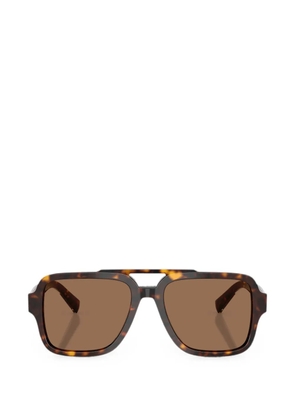 Dolce & Gabbana Eyewear square-frame sunglasses - Brown