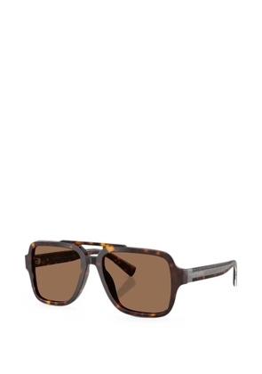Dolce & Gabbana Eyewear square-frame sunglasses - Brown
