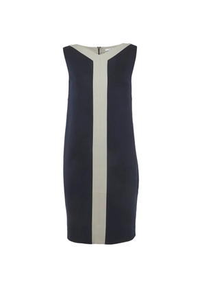 Max Mara V-neck jersey dress - Blue