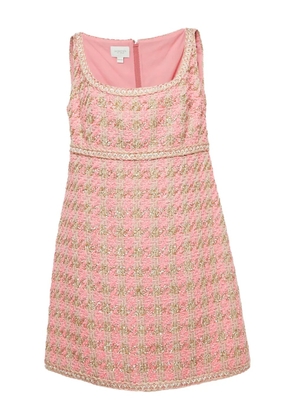 Giambattista Valli Vintage tweed mini dress - Pink