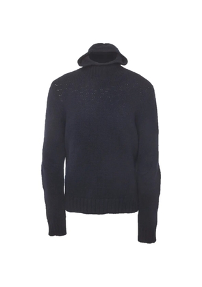 Bottega Veneta Pre-Owned knitted hoodie - Blue