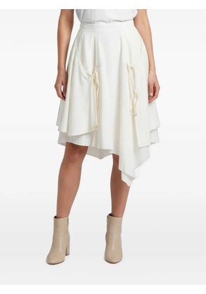 Loewe Pre-Owned x Paula's Ibiza panelled midi skirt - Neutrals