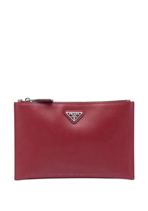 Prada Pre-Owned 2013-2026 Saffiano clutch bag - Red