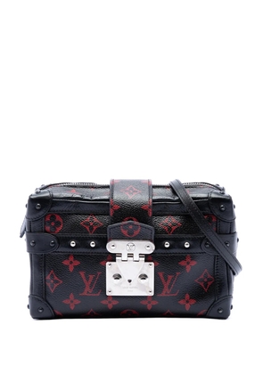 Louis Vuitton Pre-Owned 2015 Limited Edition Monogram Infrarouge Petite Malle Soft MM crossbody bag - Black