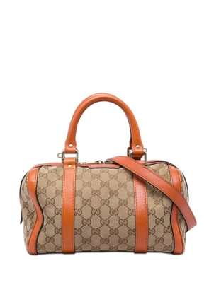Gucci Pre-Owned 2016-2026 Small GG Canvas Joy Boston Bag satchel - Neutrals