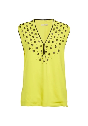 Etro Pre-Owned embellished-detail blouse - Yellow