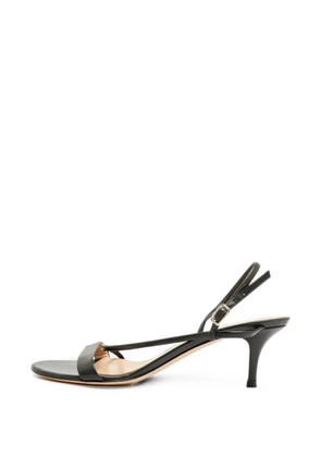 Gianvito Rossi Manhattan buckle-fastening heeled sandals - Black