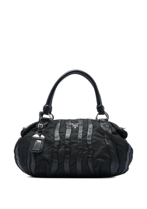 Prada Pre-Owned 2021-2026 Tessuto Nappa Waves handbag - Black