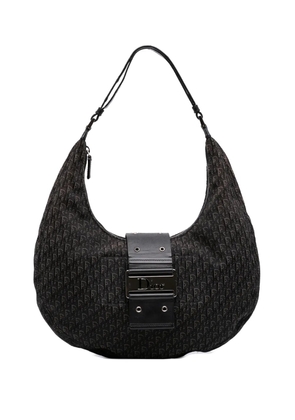Christian Dior Pre-Owned 2003 Diorissimo Trotter Canvas Street Chic Hobo shoulder bag - Black