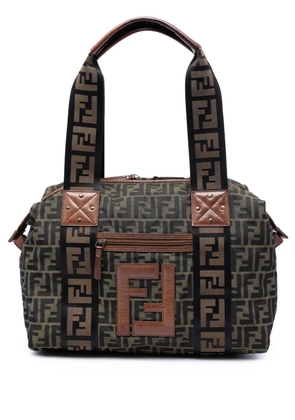 Fendi Pre-Owned 2000-2010 Zucca Canvas FF tote bag - Brown