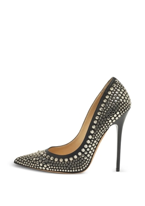 Jimmy Choo Pre-Owned stud-embellishment heeled pumps - Black