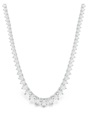 Diamond Essentials lab-grown diamond necklace - Silver
