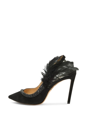 Jimmy Choo Pre-Owned Tacey pointed-toe slingback pumps - Black