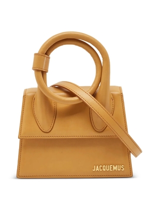 Jacquemus Pre-Owned Le Chiquito Noeud top handle bag - Neutrals