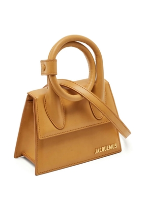 Jacquemus Pre-Owned Le Chiquito Noeud top handle bag - Neutrals