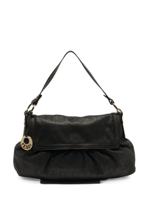 Fendi Pre-Owned 2005 Chef perforated shoulder bag - Black