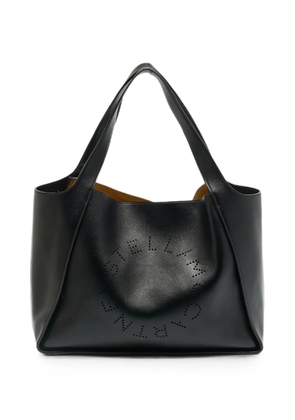 Stella McCartney Pre-Owned large The Logo perforated tote bag - Black