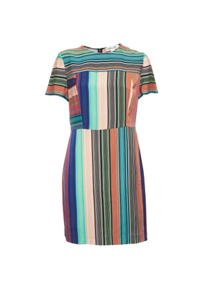 DVF Diane von Furstenberg striped mini dress - Blue