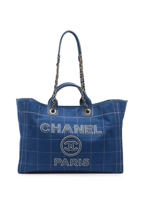 CHANEL Pre-Owned Deauville tote bag - Blue