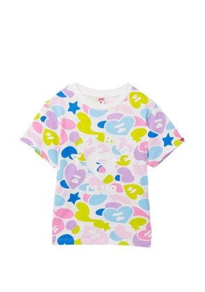 APEE™ by *A BATHING APE® camouflage-print T-shirt - White