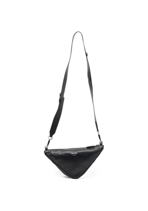 Prada Pre-Owned Triangle shoulder bag - Black
