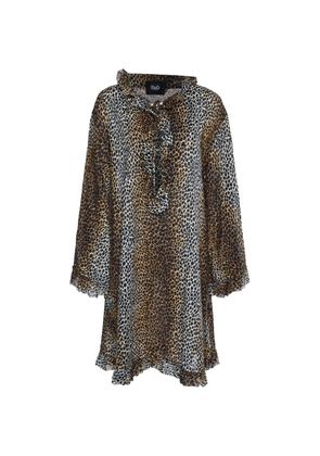 D&G PreOwned animal-print mini dress - Neutrals