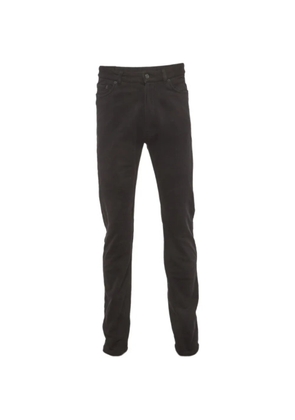 Balenciaga Pre-Owned logo-patch five-pocket trousers - Black