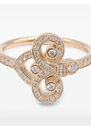 Tiffany & Co. Pre-Owned Fleur-de-lis diamond ring - Pink