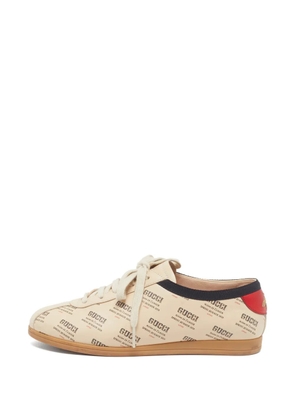 Gucci Pre-Owned Falacer Invite print sneakers - Neutrals
