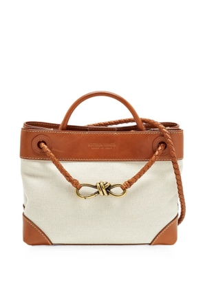 Bottega Veneta Pre-Owned Andiamo braided tote bag - Neutrals