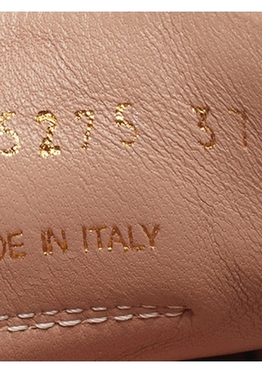 Gianvito Rossi lace-up fastening suede sneakers - Neutrals