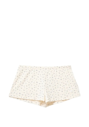 APEE™ by *A BATHING APE® floral-print shorts - Neutrals