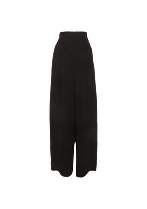 Max Mara pleated wide-leg trousers - Black