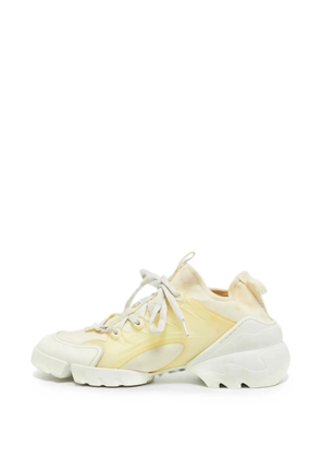 Christian Dior Pre-Owned D-Connect lace-up sneakers - Neutrals