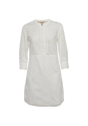 Burberry Pre-Owned Daniela long-sleeve mini dress - White