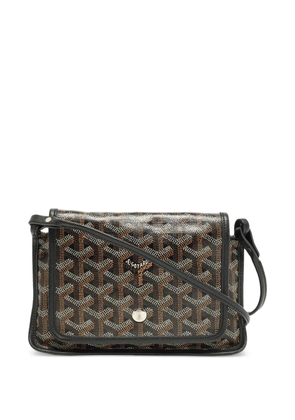 Goyard Pre-Owned 2020 Plumet Goyardine canvas cross body bag - Black