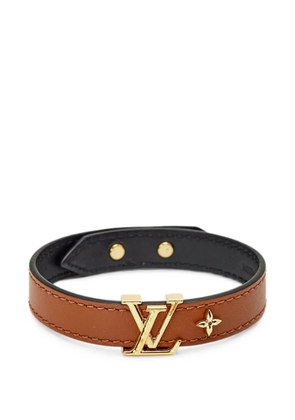Louis Vuitton Pre-Owned LV Iconic leather bracelet - Brown