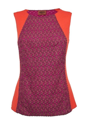 Missoni Pre-Owned panelled top - Pink