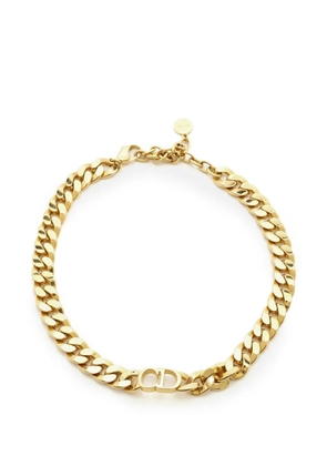 Christian Dior Pre-Owned Danseuse Étoile CD choker necklace - Gold