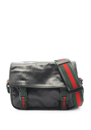 Gucci Pre-Owned 2010s GG Crystal shoulder bag - Black