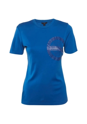 Louis Vuitton Pre-Owned printed short-sleeve T-shirt - Blue