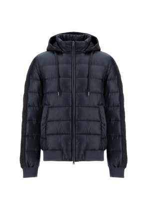 Herno hood padded jacket - Blue